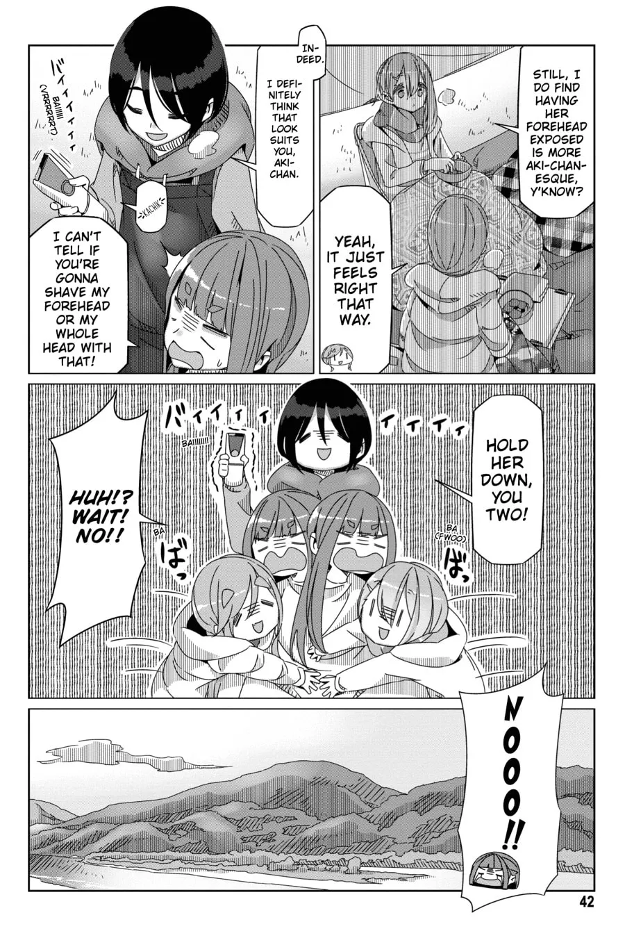 Read Laid-Back Camp chapter 54 image 13 on Lezhin