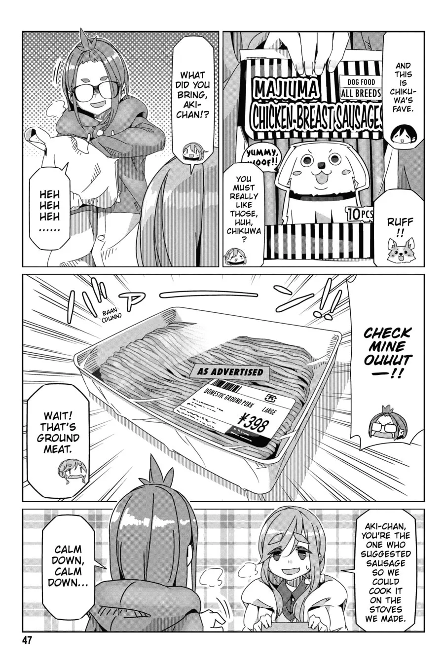 Read Laid-Back Camp chapter 54 image 18 on Lezhin