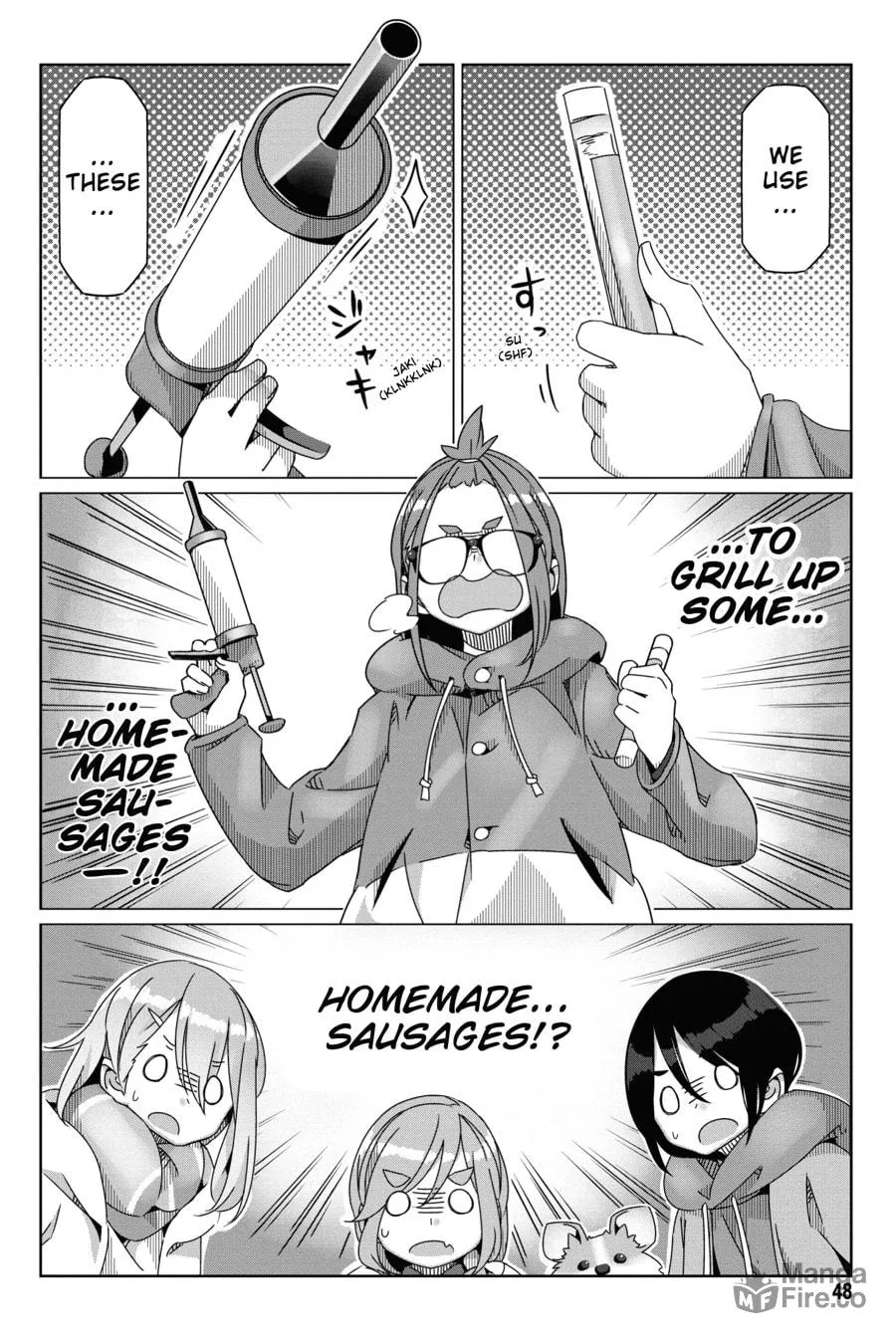 Read Laid-Back Camp chapter 54 image 19 on Lezhin