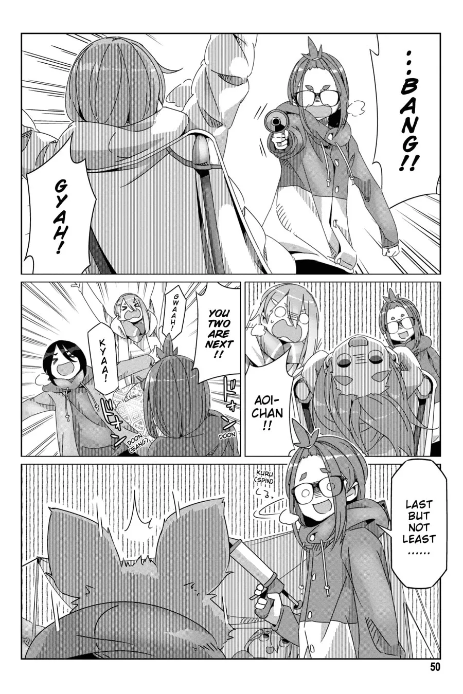 Read Laid-Back Camp chapter 54 image 21 on Lezhin