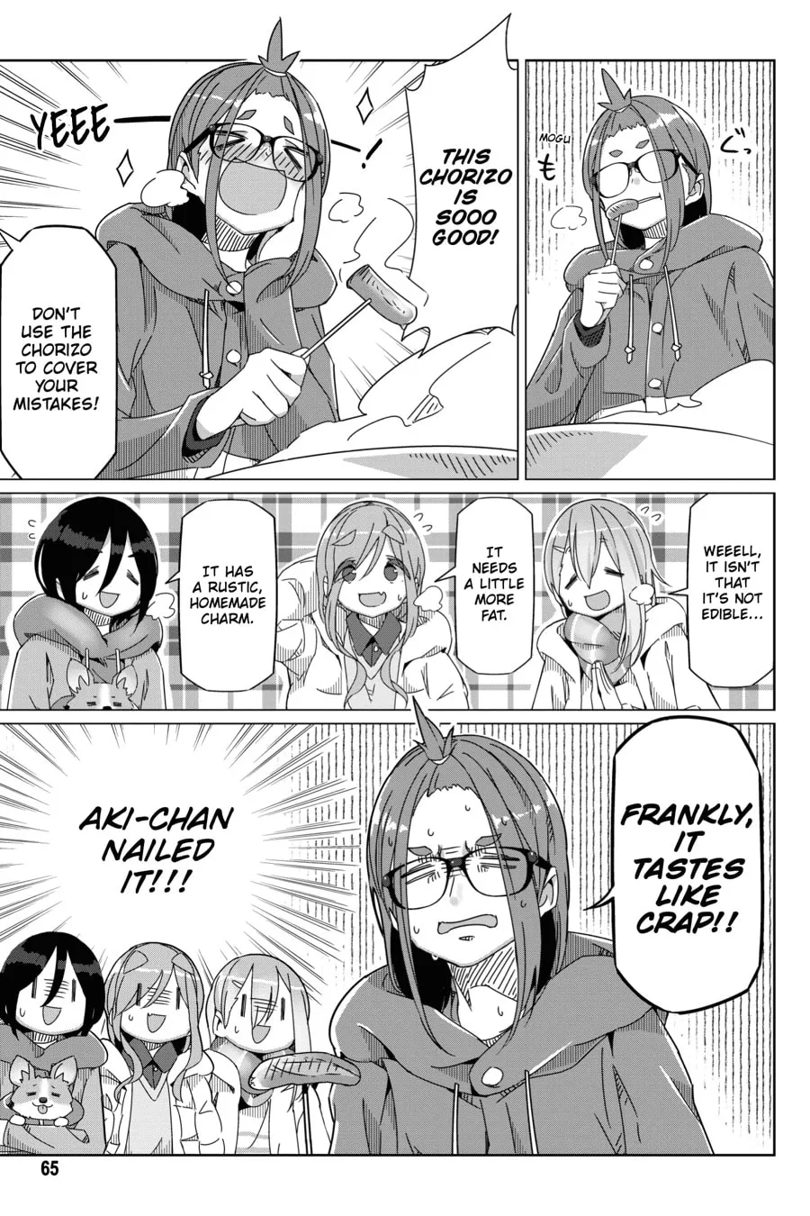 Read Laid-Back Camp chapter 55 image 10 on Lezhin