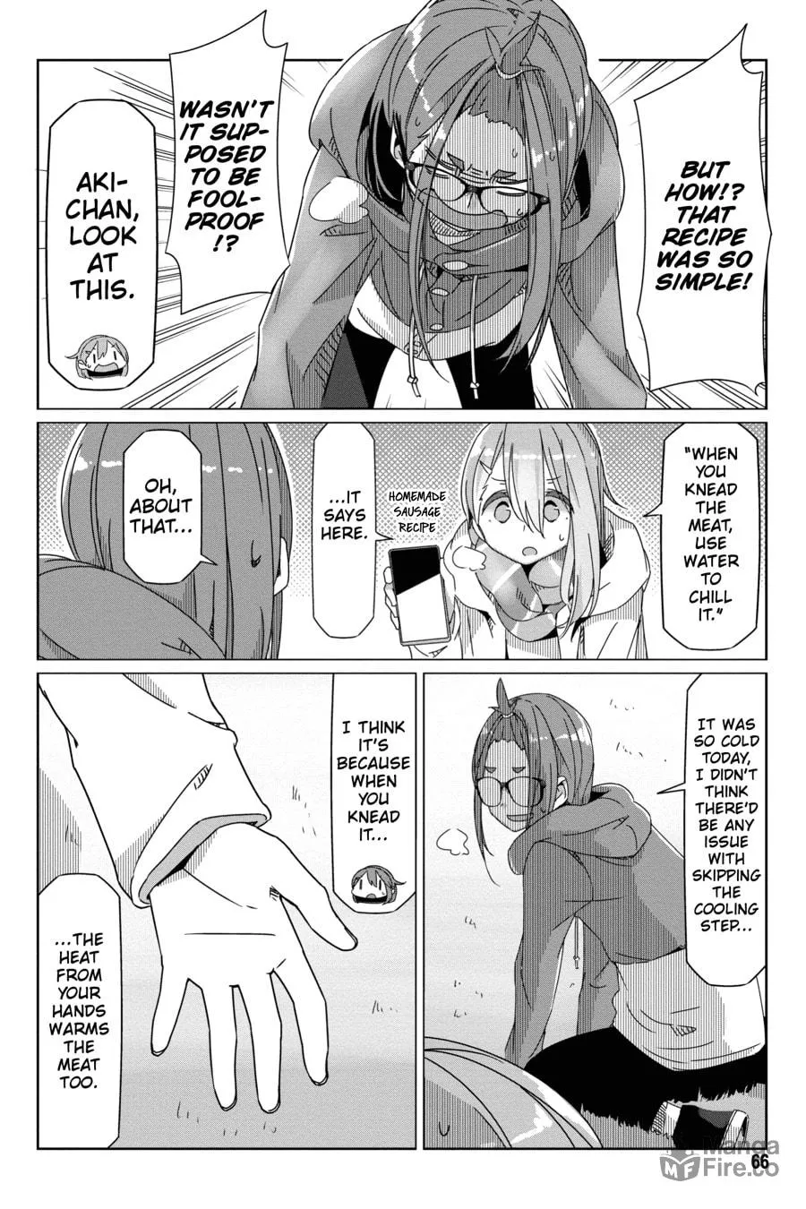 Read Laid-Back Camp chapter 55 image 11 on Lezhin