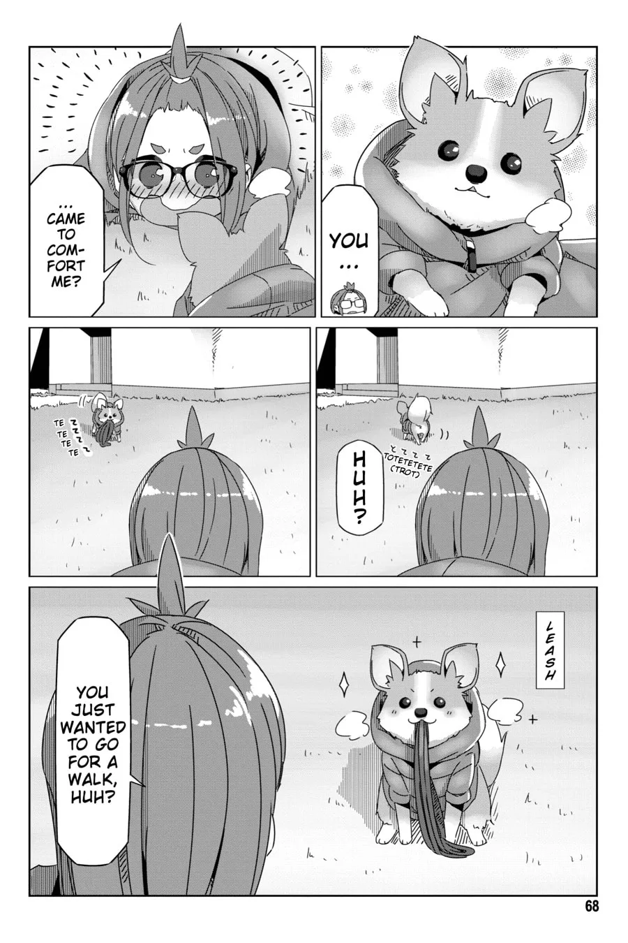 Read Laid-Back Camp chapter 55 image 13 on Lezhin