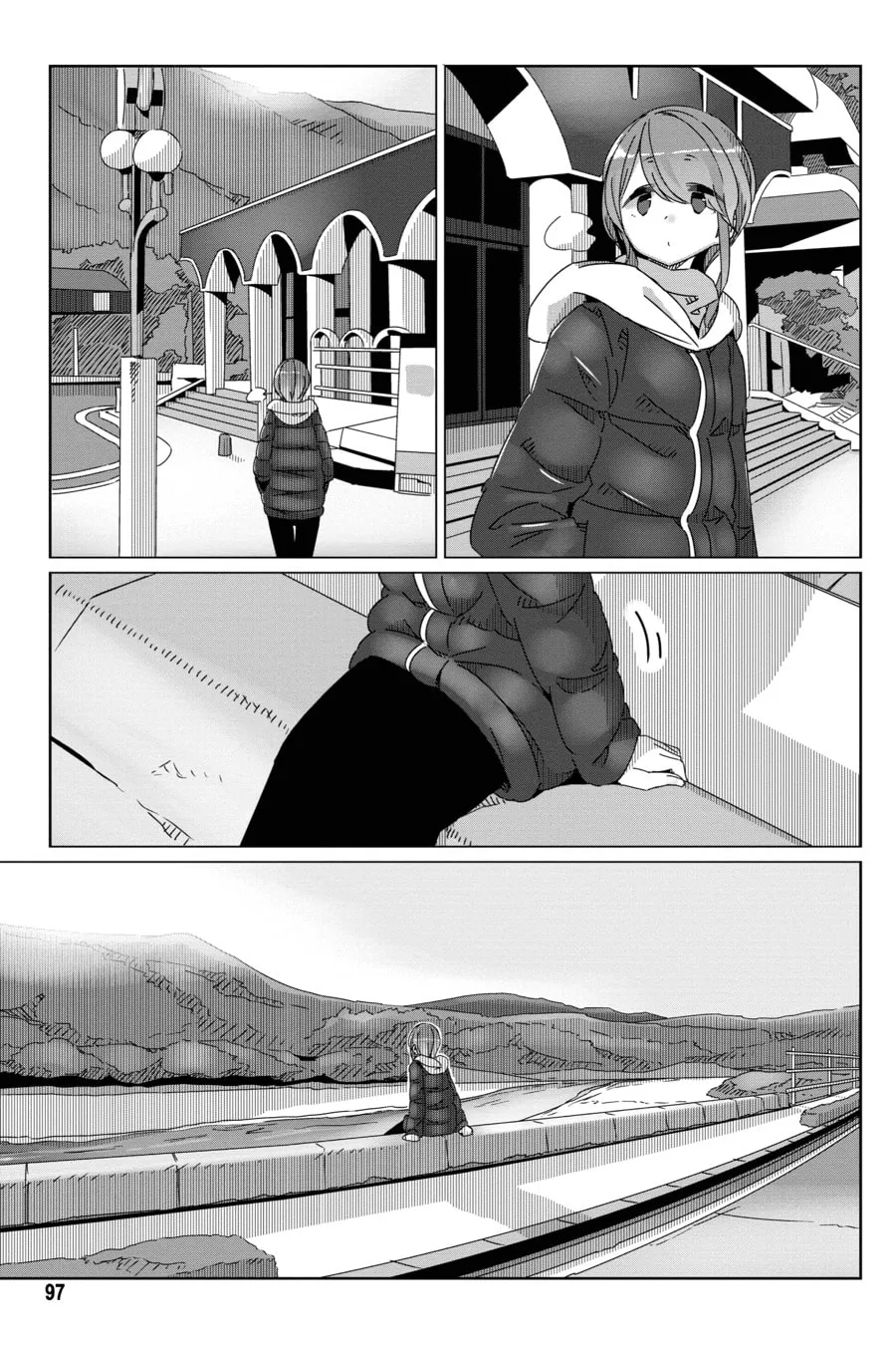 Read Laid-Back Camp chapter 56 image 16 on Lezhin