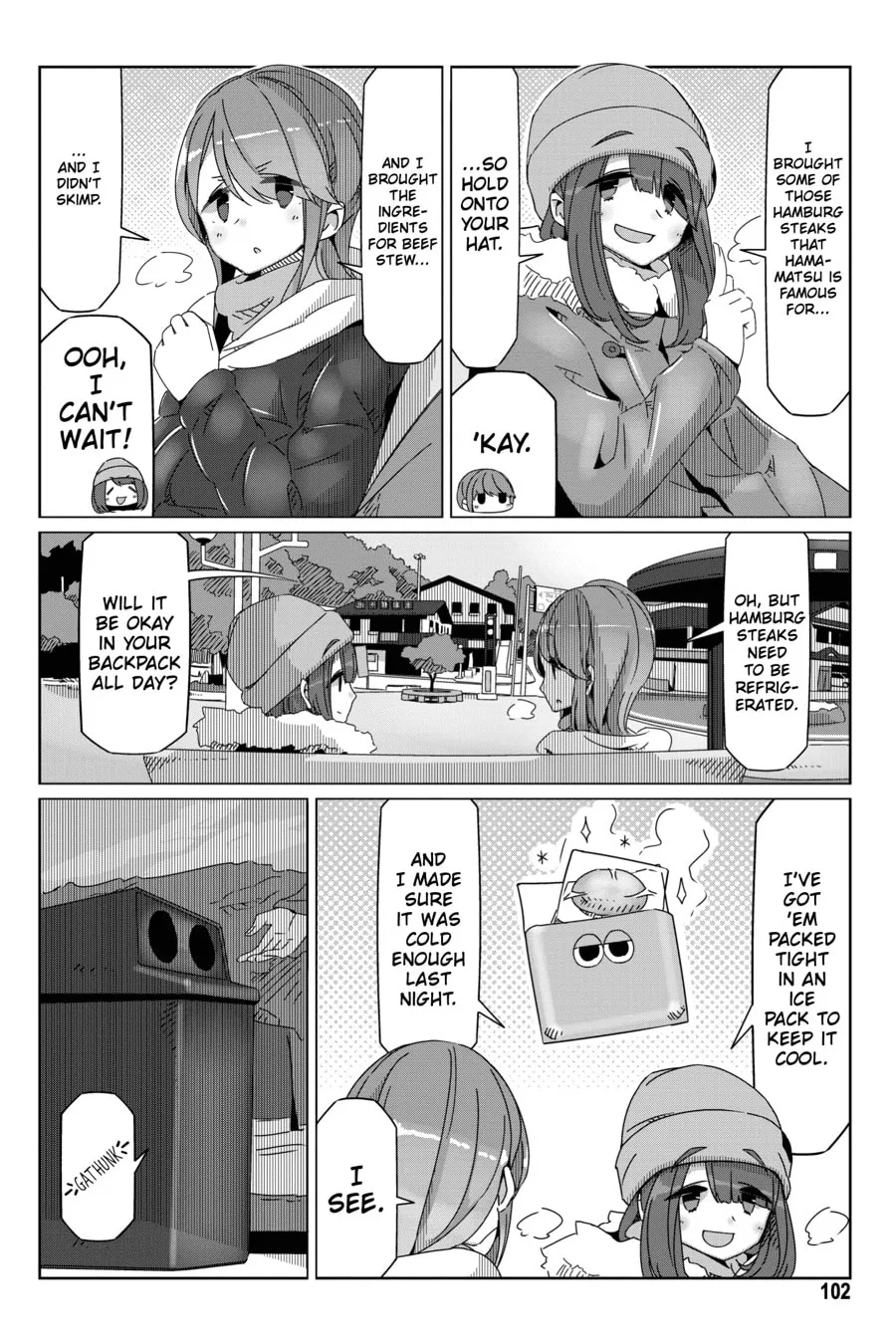 Read Laid-Back Camp chapter 56 image 21 on Lezhin