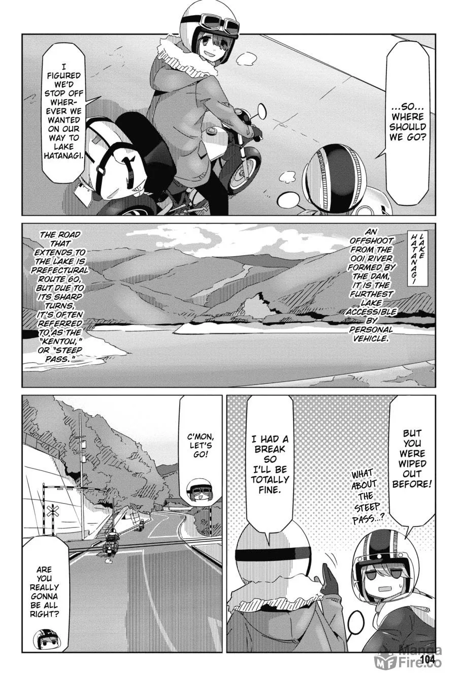 Read Laid-Back Camp chapter 56 image 23 on Lezhin