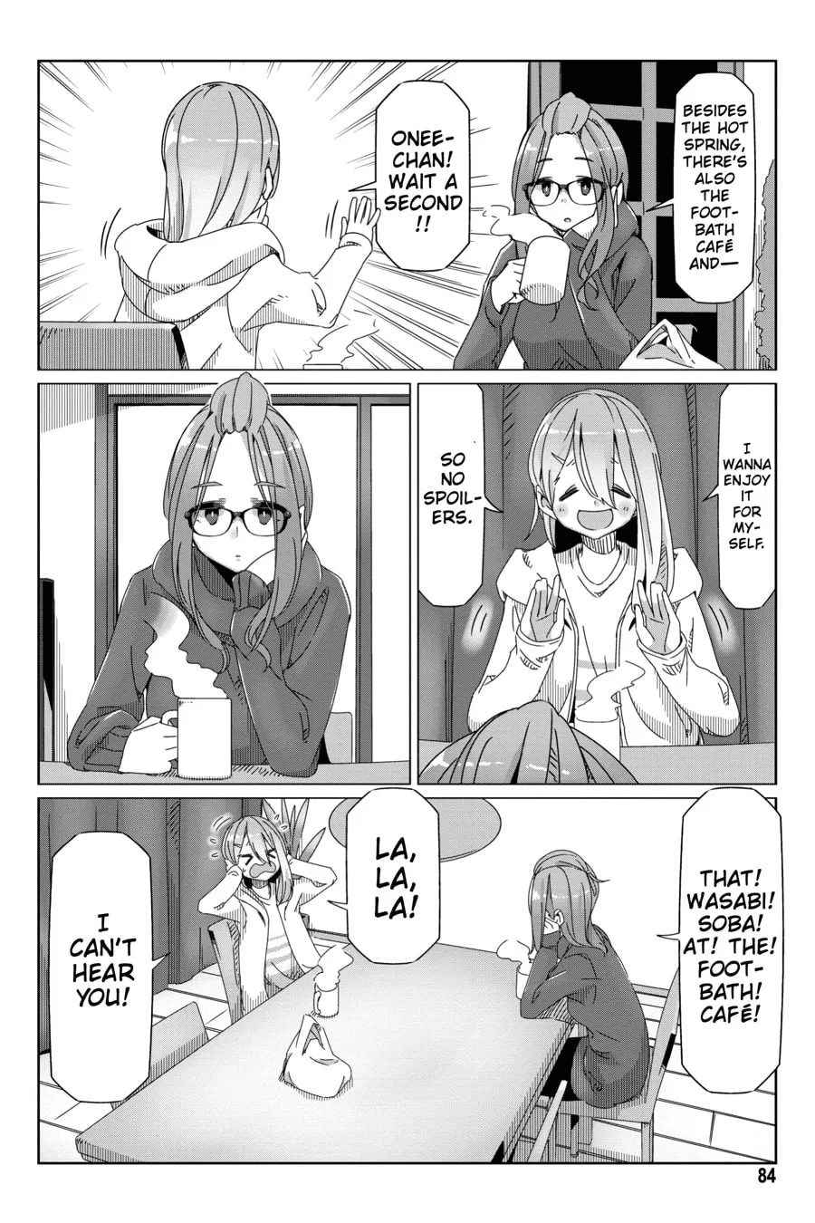 Read Laid-Back Camp chapter 56 image 3 on Lezhin