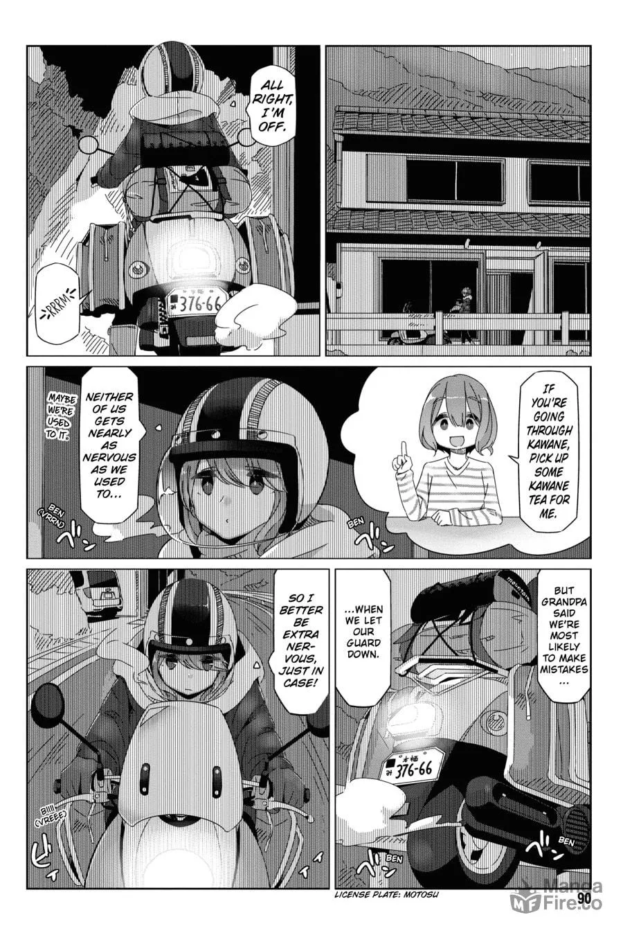 Read Laid-Back Camp chapter 56 image 9 on Lezhin