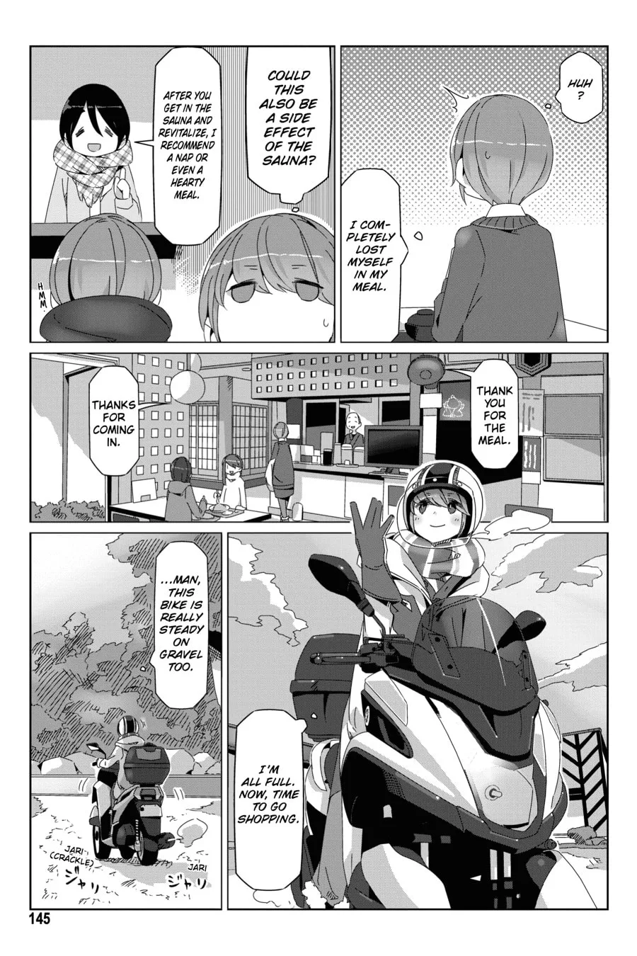 Read Laid-Back Camp chapter 57.1 image 12 on Lezhin