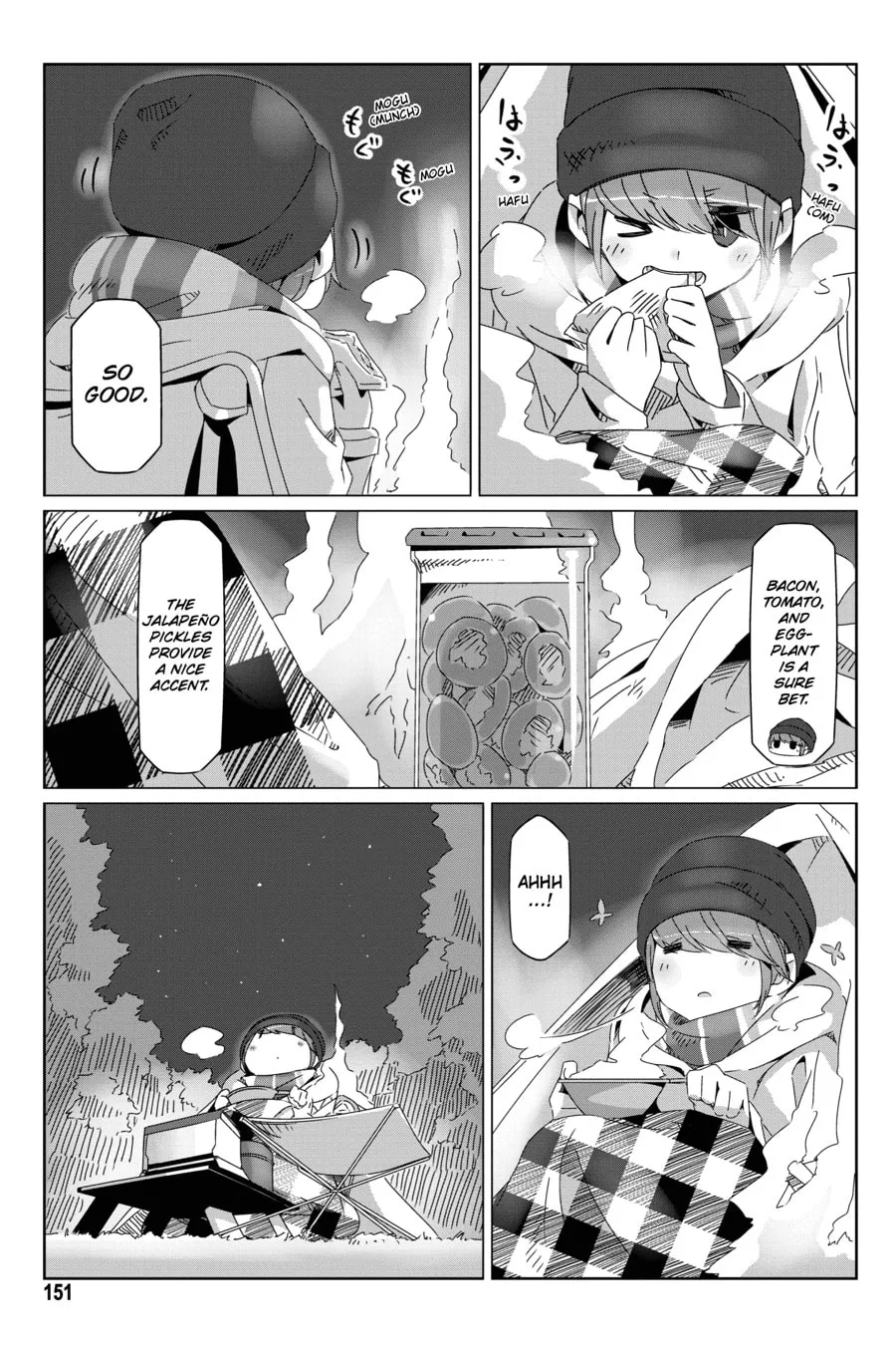 Read Laid-Back Camp chapter 57.1 image 18 on Lezhin