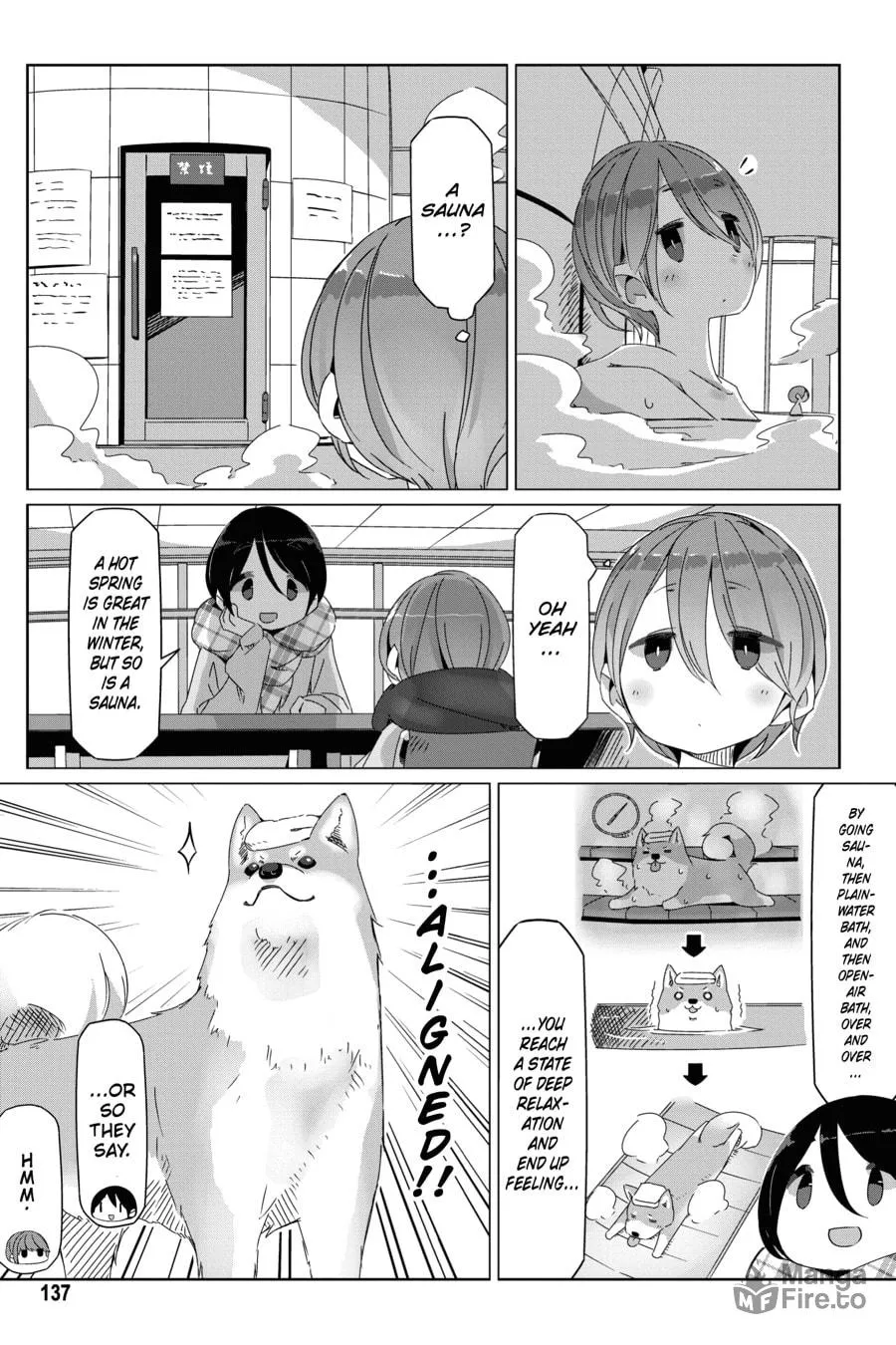Read Laid-Back Camp chapter 57.1 image 4 on Lezhin