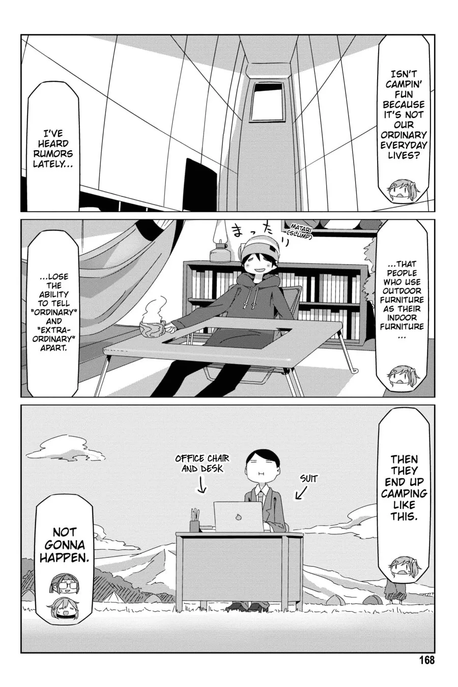Read Laid-Back Camp chapter 57.2 image 13 on Lezhin
