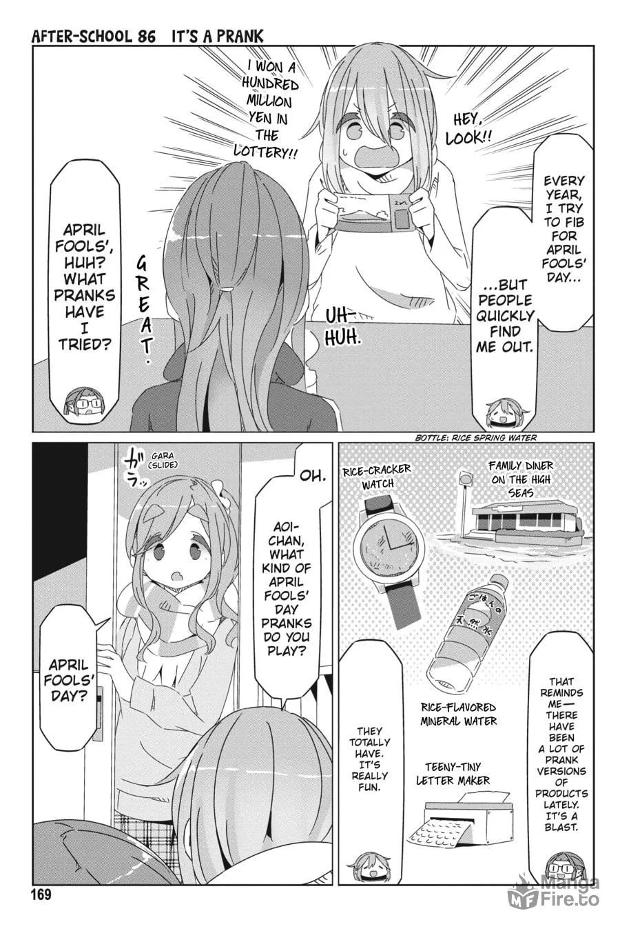 Read Laid-Back Camp chapter 57.2 image 14 on Lezhin