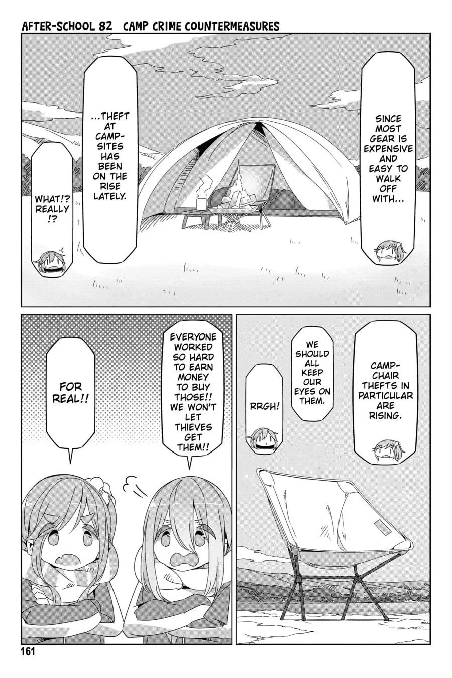 Read Laid-Back Camp chapter 57.2 image 6 on Lezhin