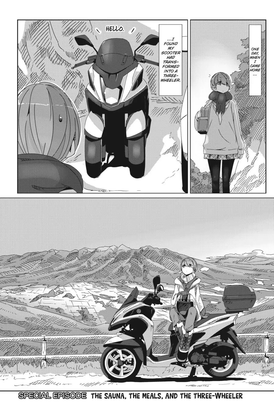 Read Laid-Back Camp chapter 57.5 image 0 on Lezhin