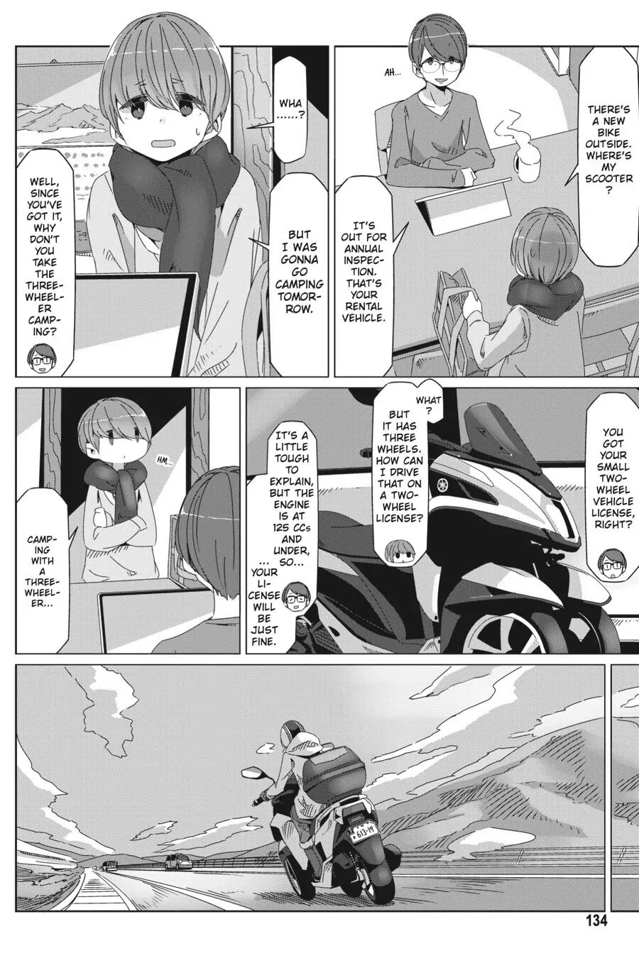 Read Laid-Back Camp chapter 57.5 image 1 on Lezhin