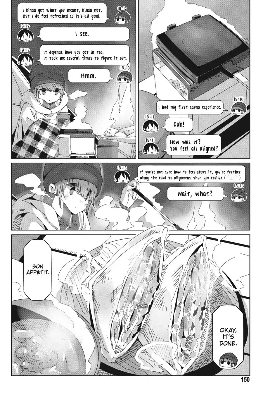Read Laid-Back Camp chapter 57.5 image 17 on Lezhin