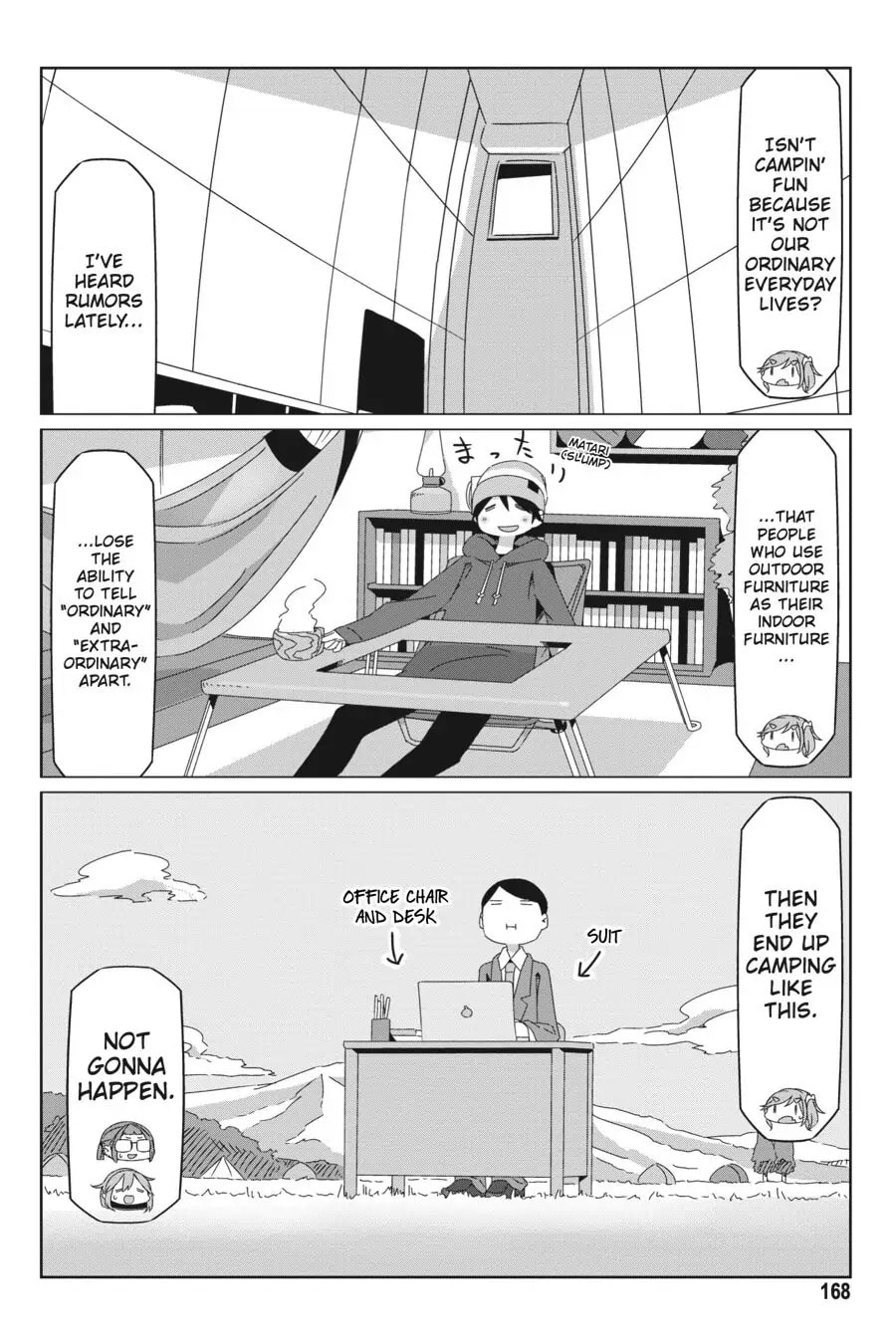 Read Laid-Back Camp chapter 57.6 image 13 on Lezhin