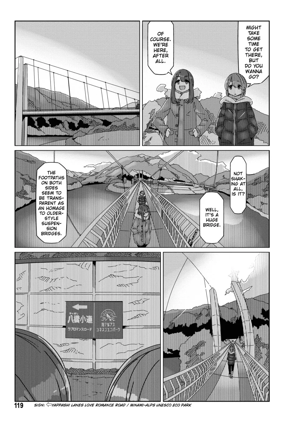 Read Laid-Back Camp chapter 57 image 12 on Lezhin