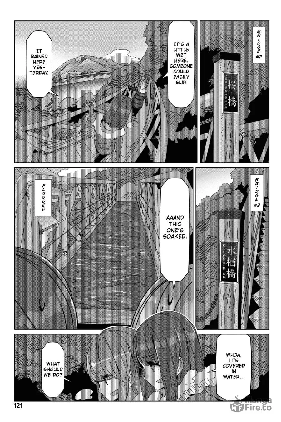 Read Laid-Back Camp chapter 57 image 14 on Lezhin