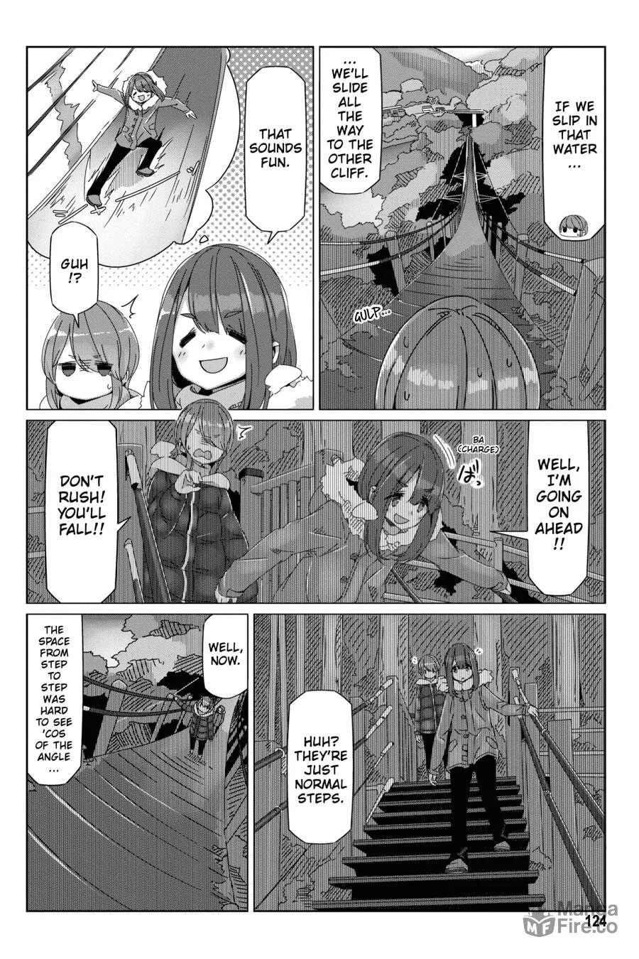 Read Laid-Back Camp chapter 57 image 17 on Lezhin