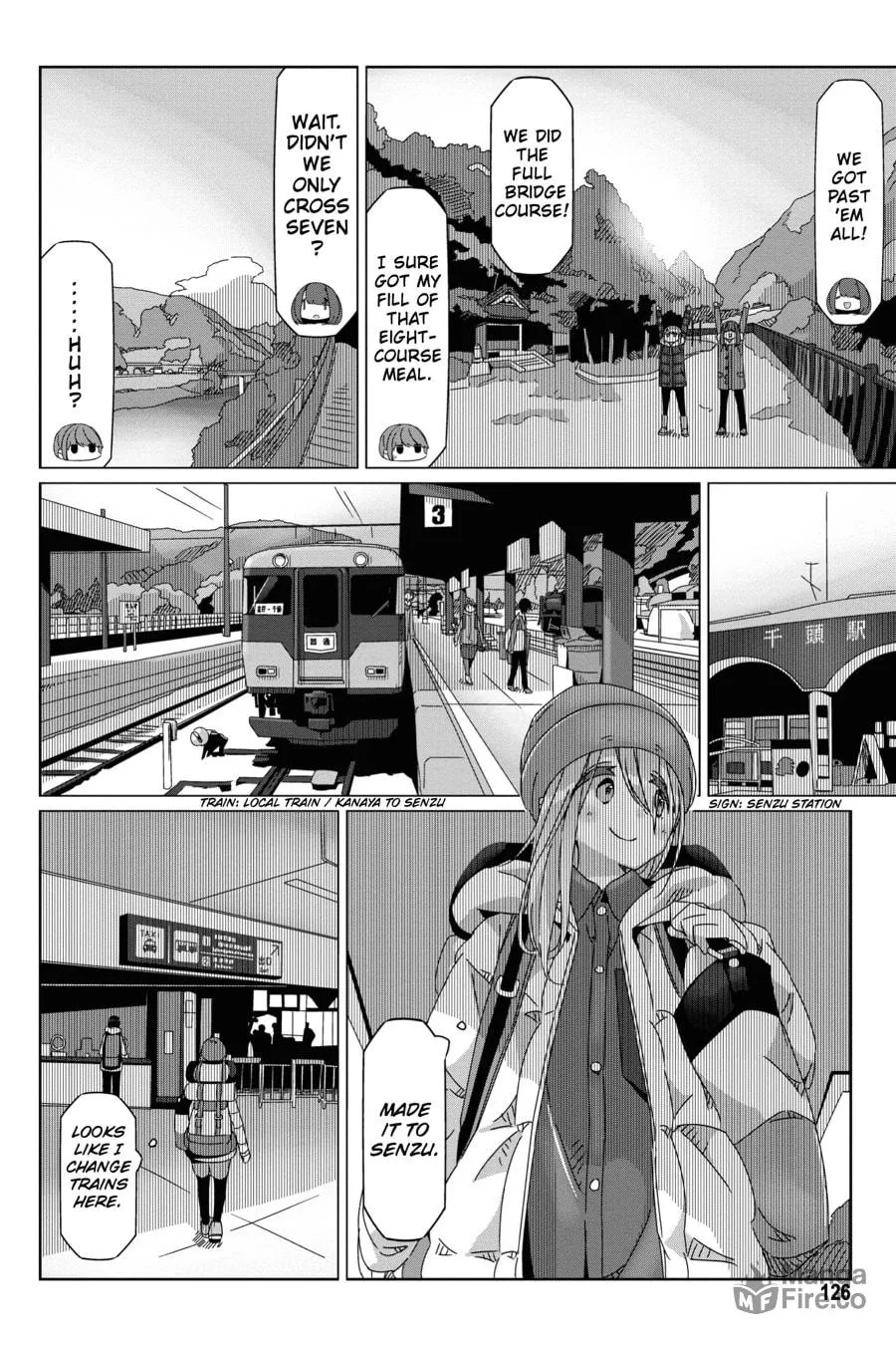 Read Laid-Back Camp chapter 57 image 19 on Lezhin