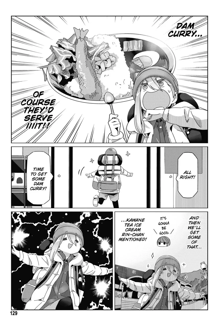 Read Laid-Back Camp chapter 57 image 22 on Lezhin