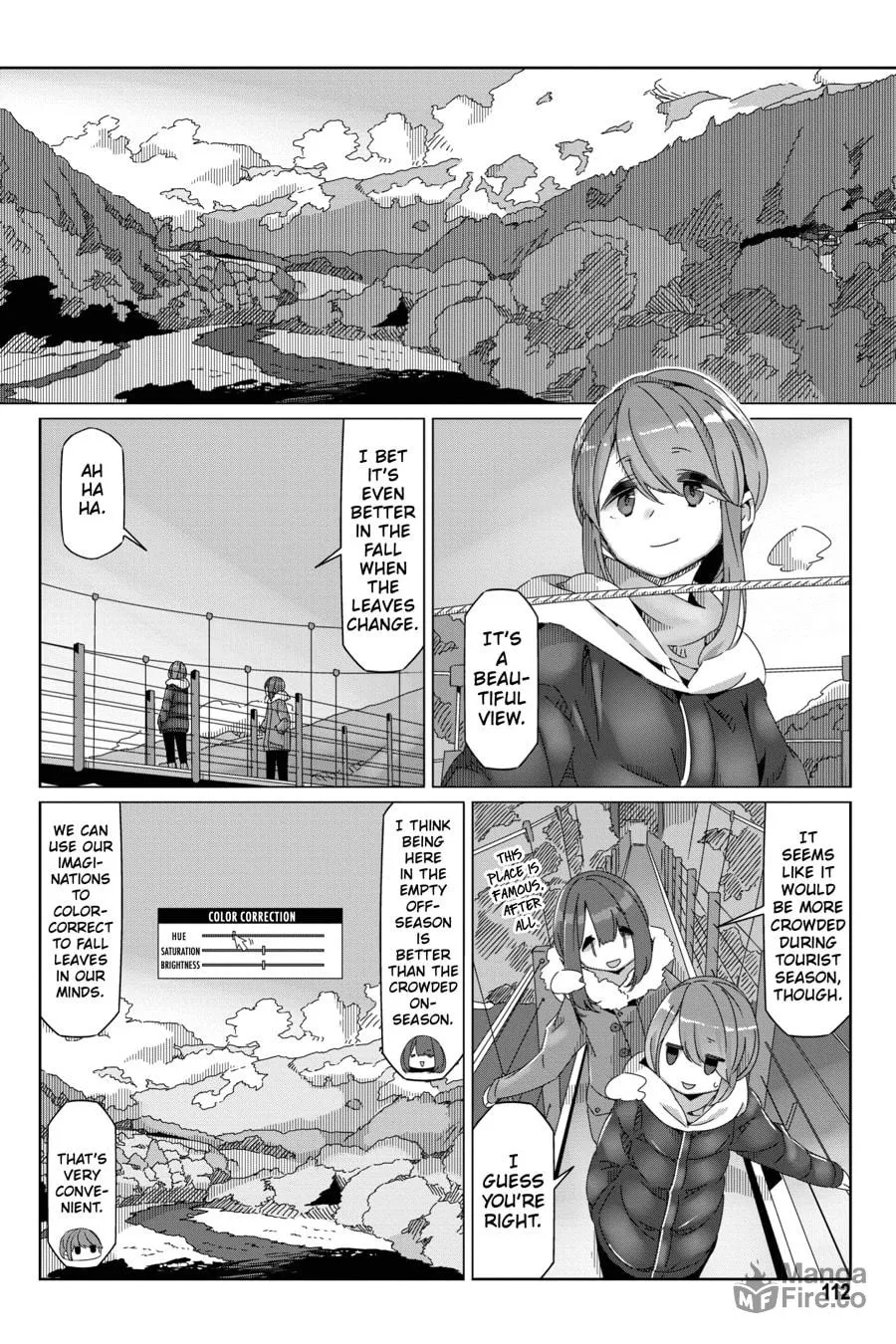 Read Laid-Back Camp chapter 57 image 5 on Lezhin
