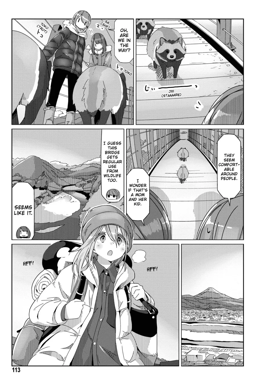 Read Laid-Back Camp chapter 57 image 6 on Lezhin