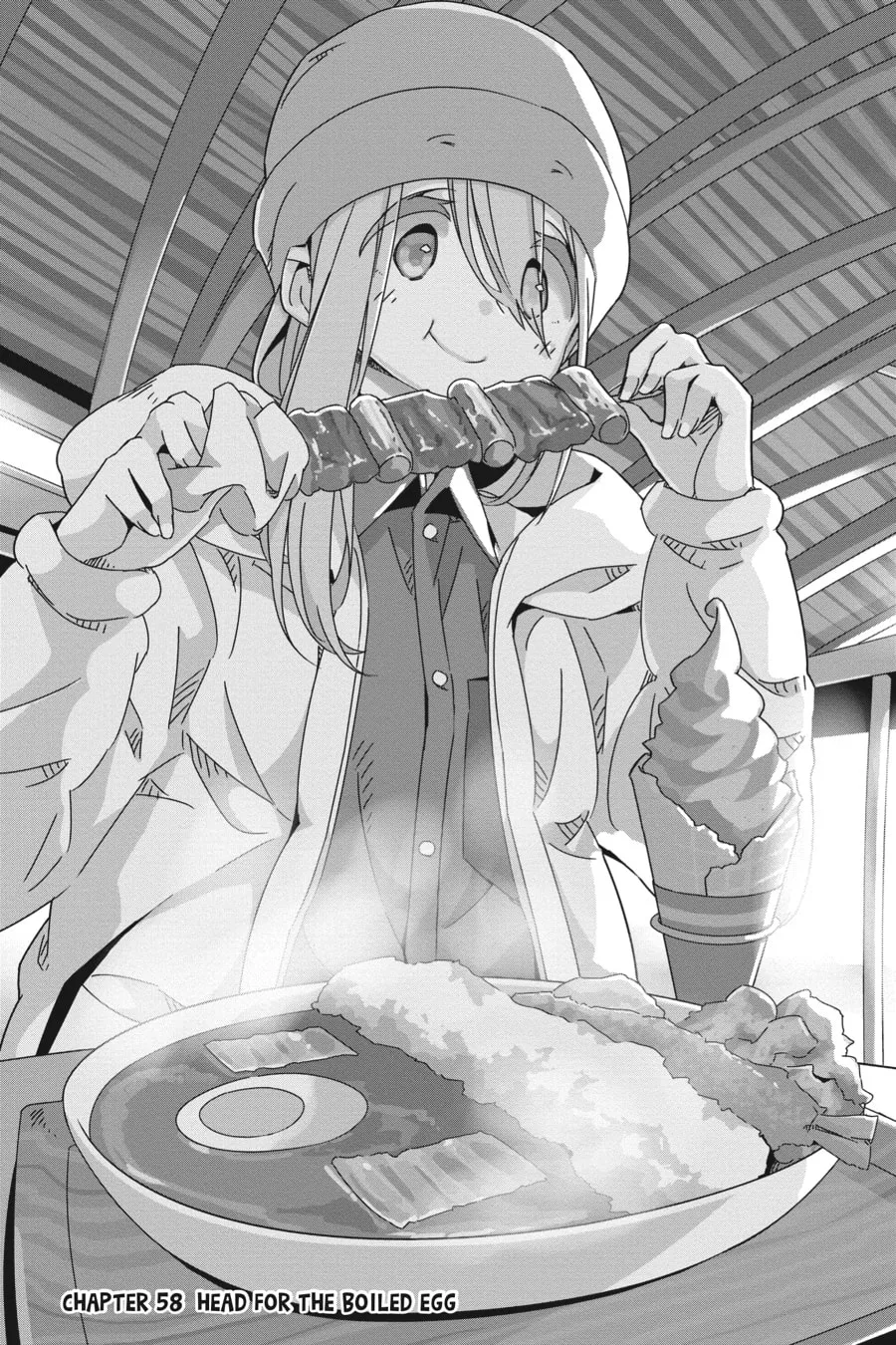 Read Laid-Back Camp chapter 58 image 1 on Lezhin