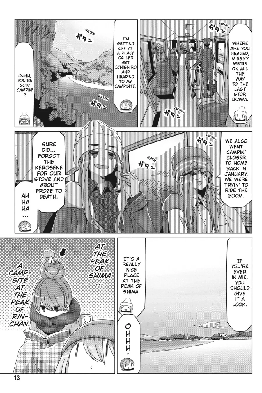 Read Laid-Back Camp chapter 58 image 10 on Lezhin