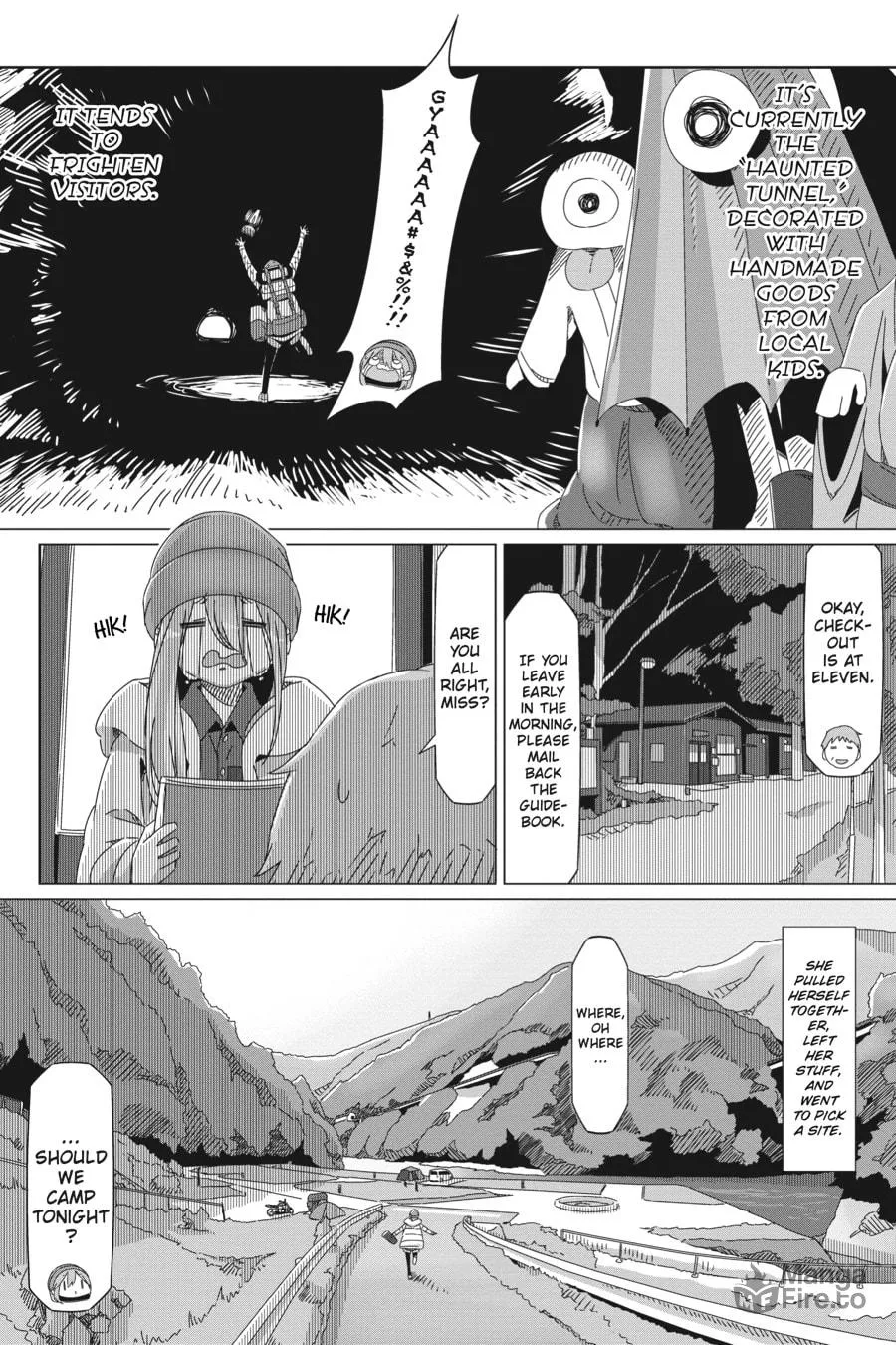 Read Laid-Back Camp chapter 58 image 17 on Lezhin