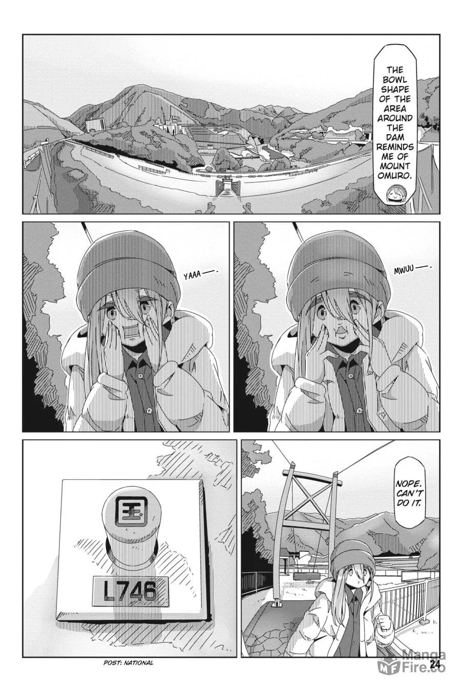 Read Laid-Back Camp chapter 58 image 20 on Lezhin