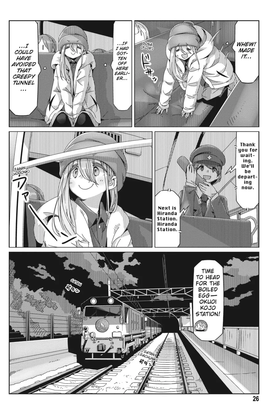 Read Laid-Back Camp chapter 58 image 22 on Lezhin