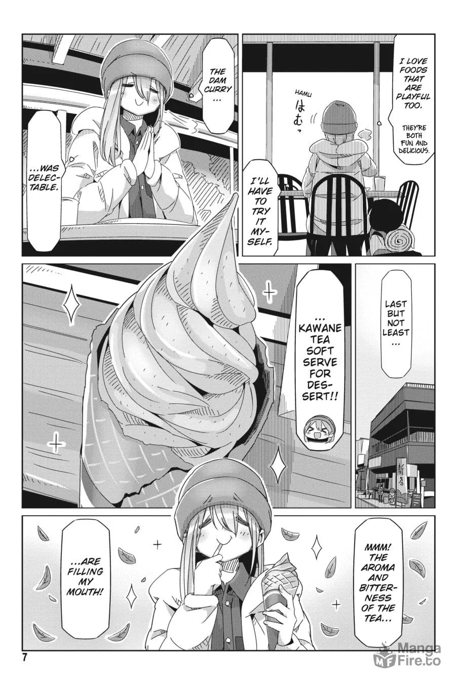 Read Laid-Back Camp chapter 58 image 4 on Lezhin