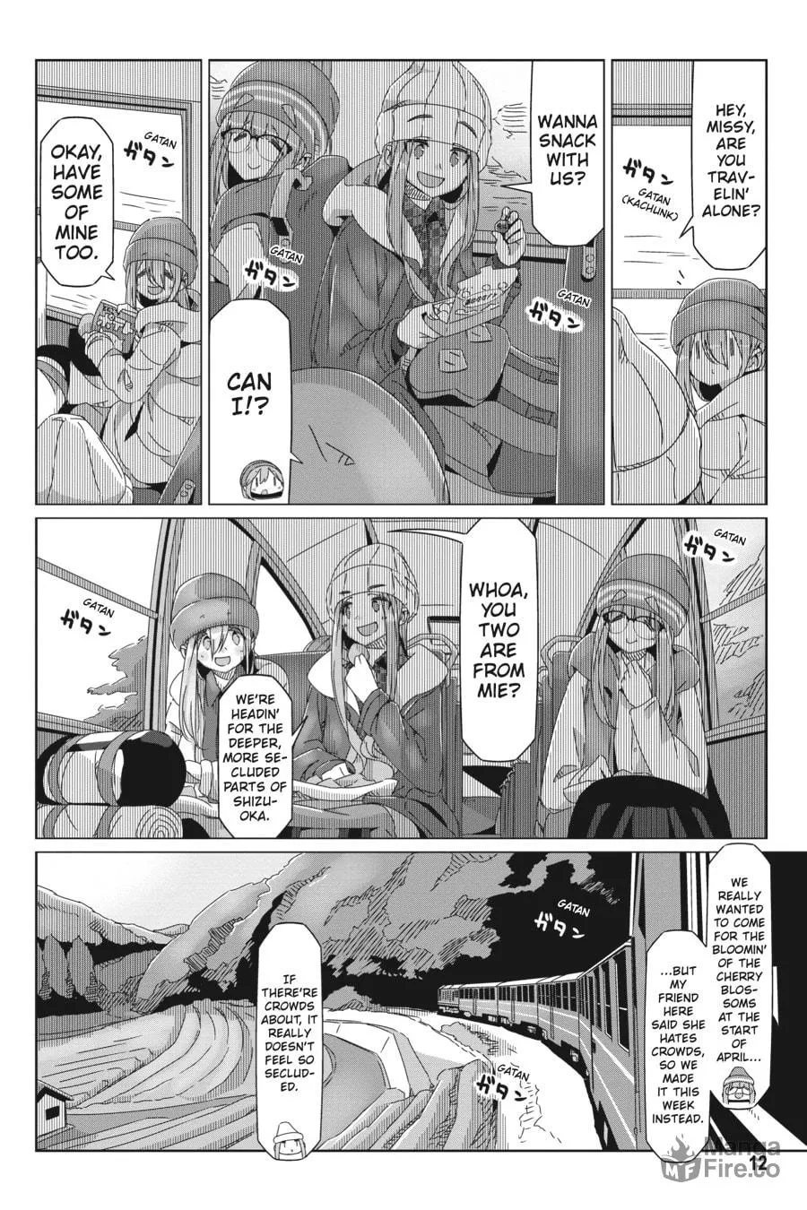Read Laid-Back Camp chapter 58 image 9 on Lezhin