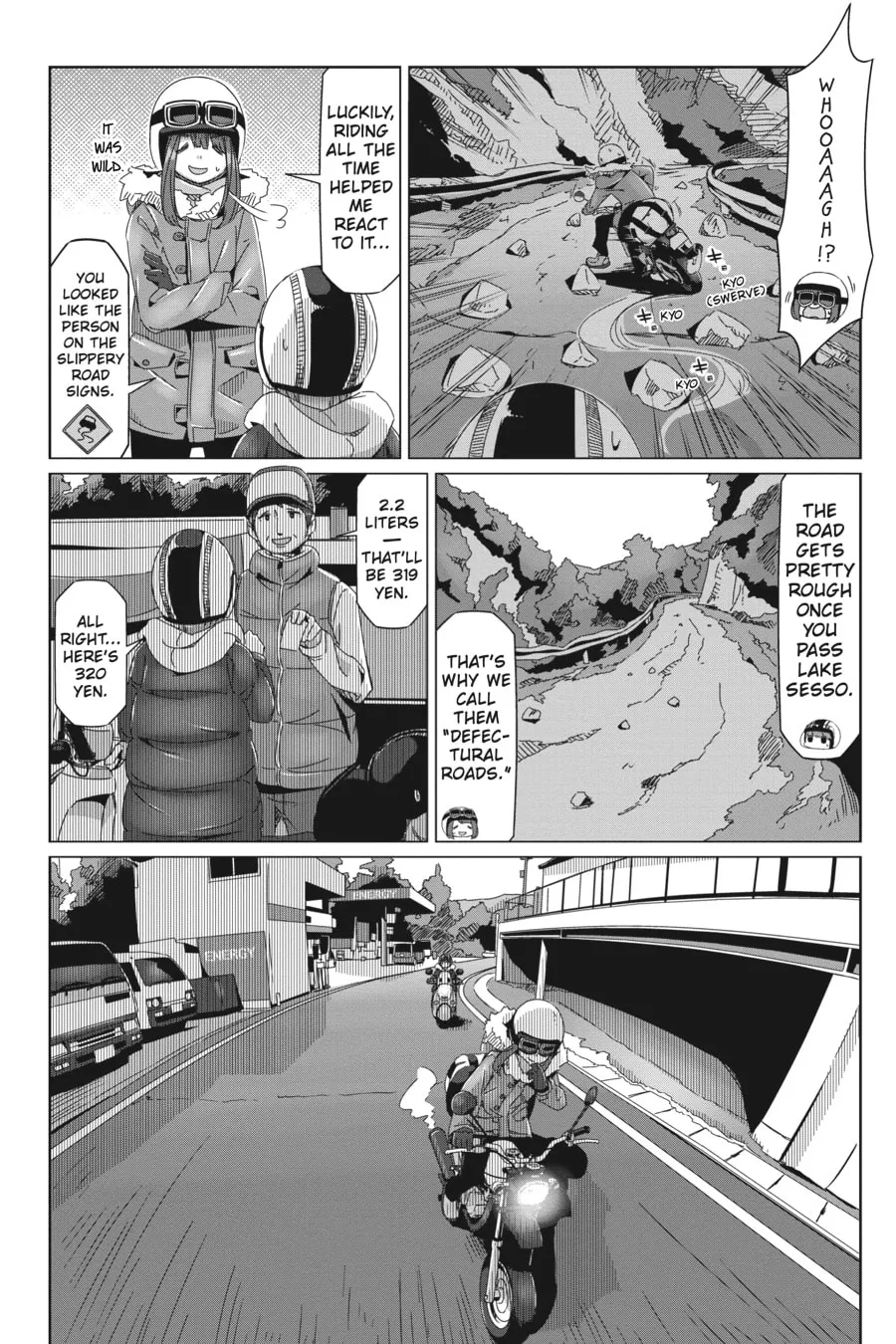 Read Laid-Back Camp chapter 59 image 1 on Lezhin