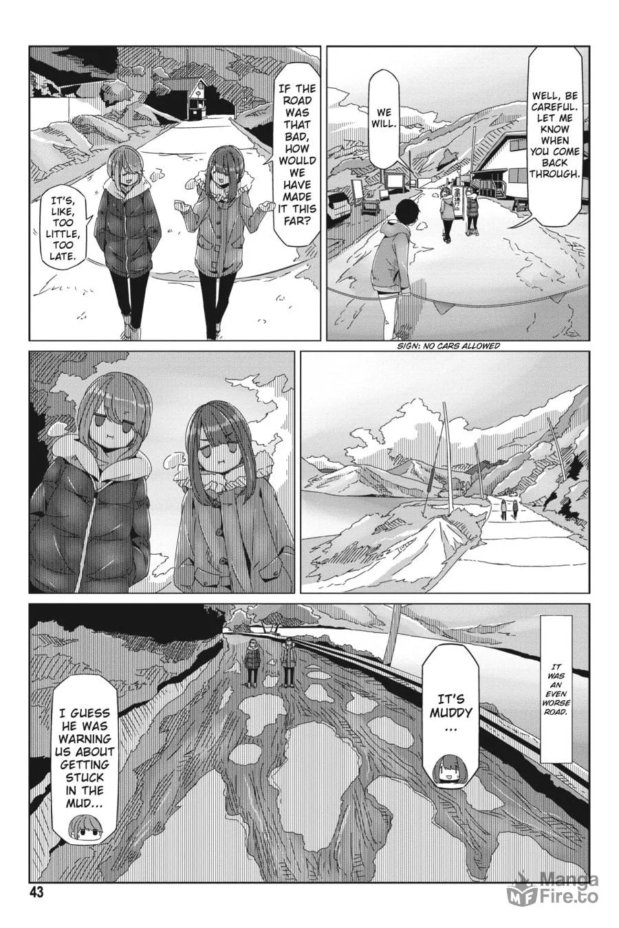 Read Laid-Back Camp chapter 59 image 14 on Lezhin