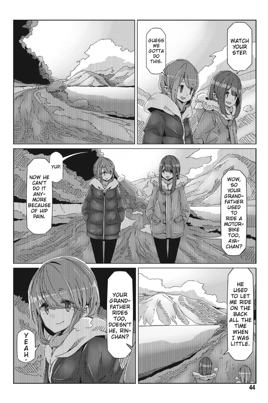 Read Laid-Back Camp chapter 59 image 15 on Lezhin