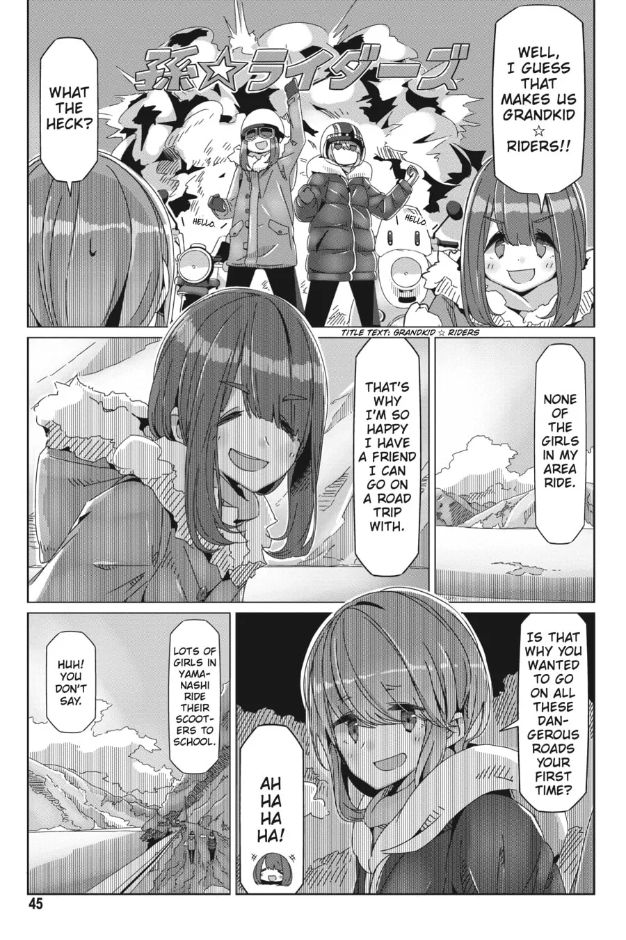 Read Laid-Back Camp chapter 59 image 16 on Lezhin