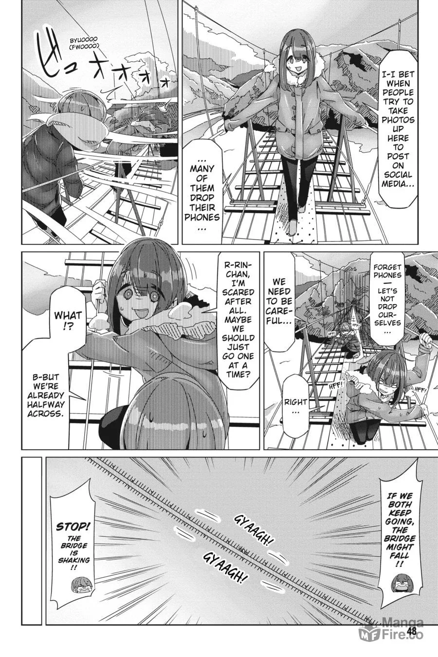 Read Laid-Back Camp chapter 59 image 19 on Lezhin