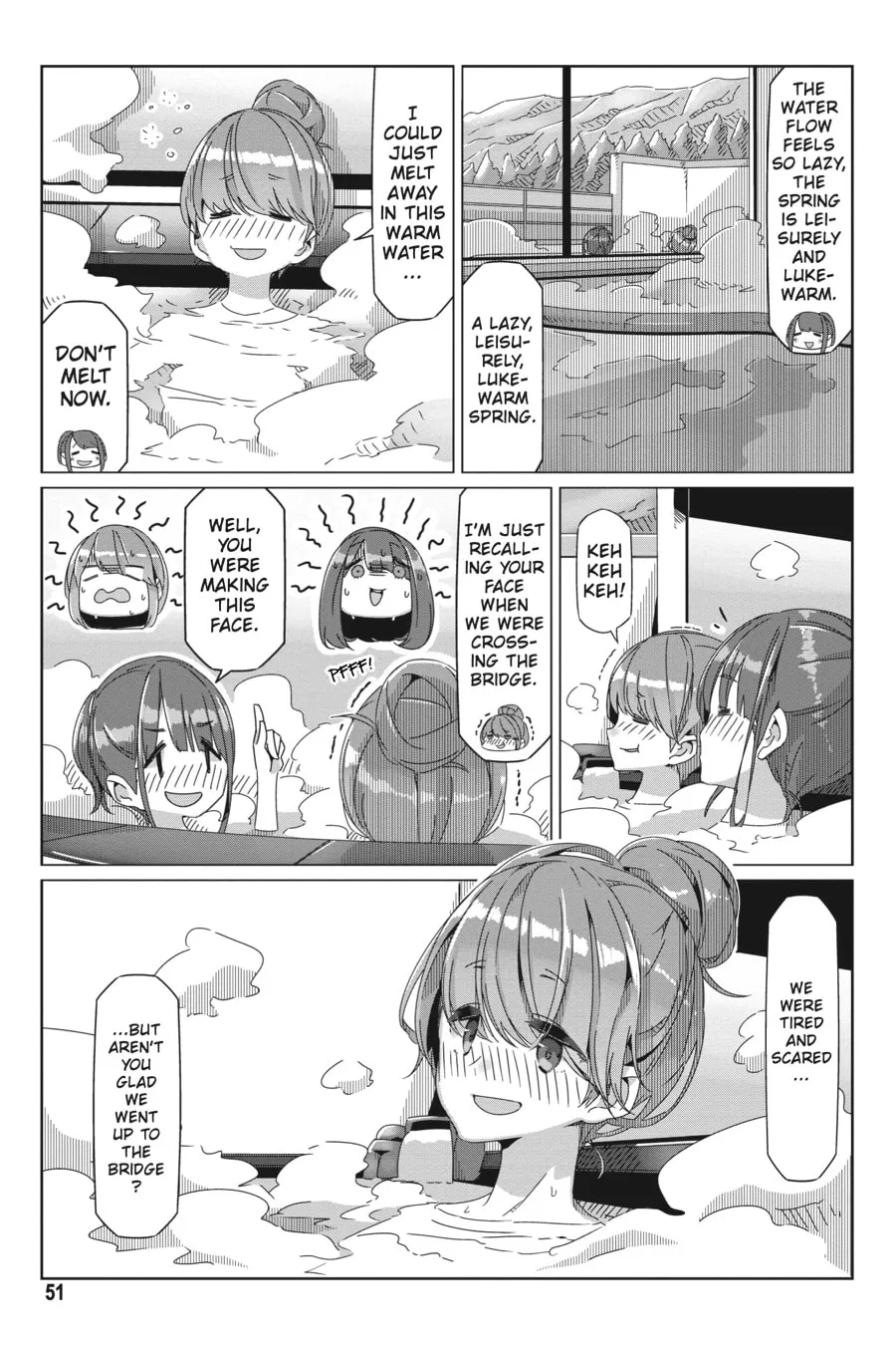 Read Laid-Back Camp chapter 59 image 22 on Lezhin