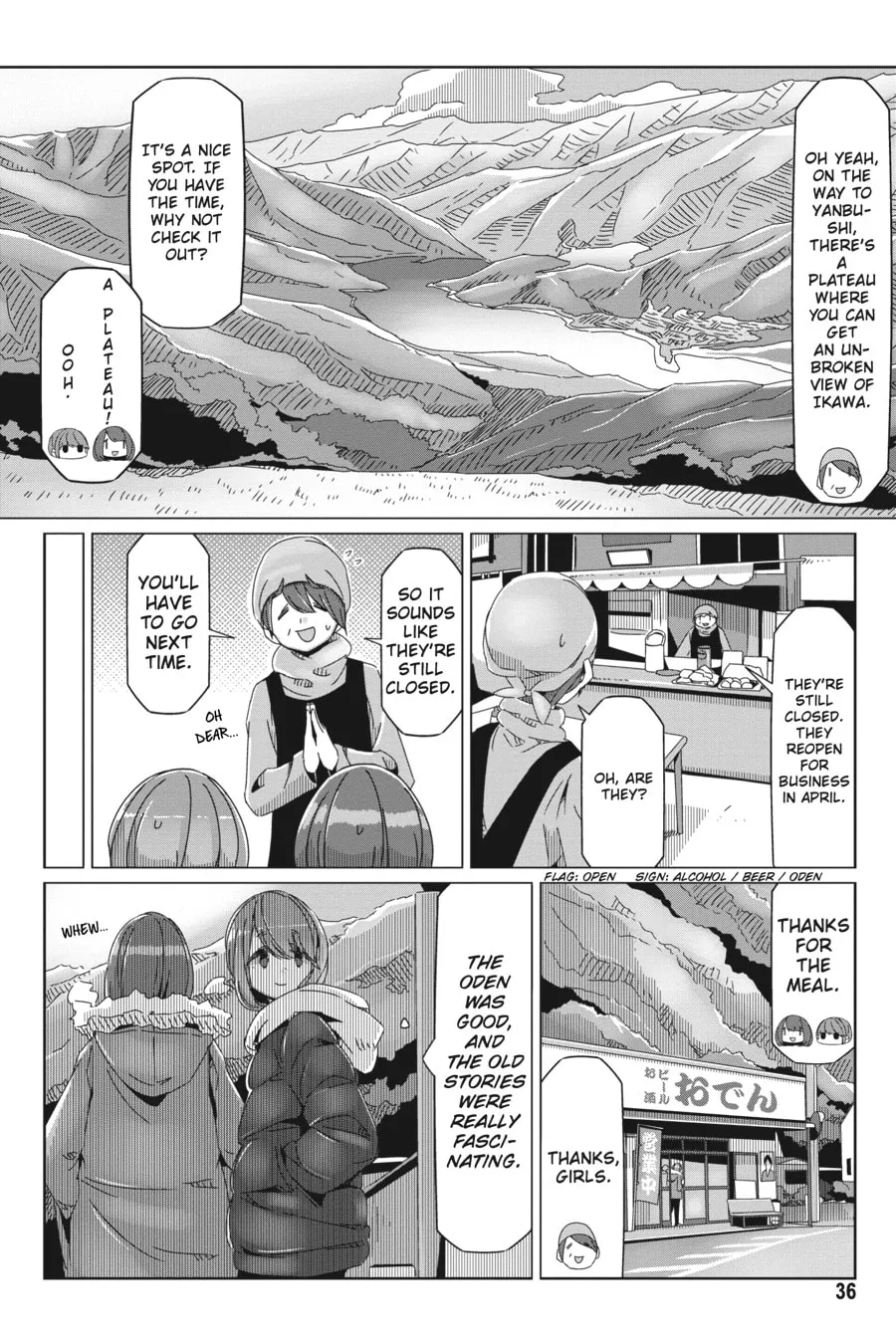 Read Laid-Back Camp chapter 59 image 7 on Lezhin