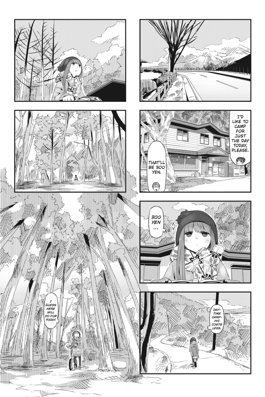 Read Laid-Back Camp chapter 6.1 image 1 on Lezhin
