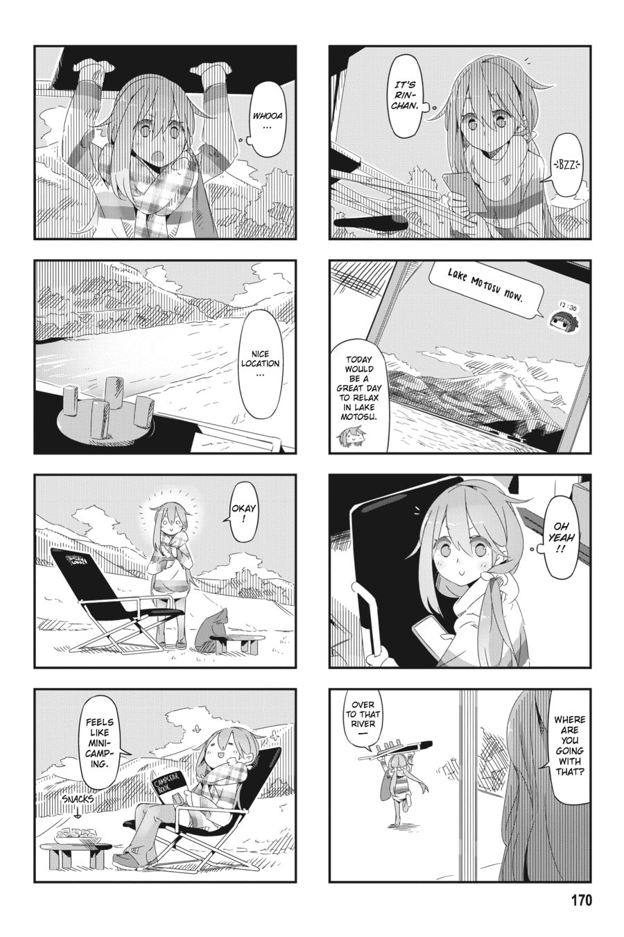 Read Laid-Back Camp chapter 6.1 image 3 on Lezhin