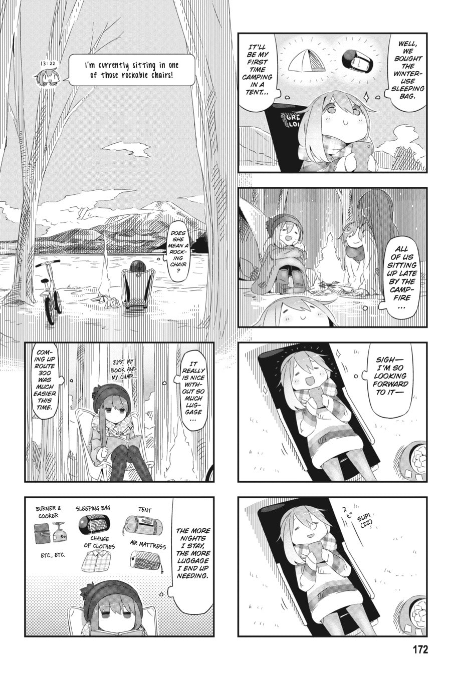 Read Laid-Back Camp chapter 6.1 image 5 on Lezhin