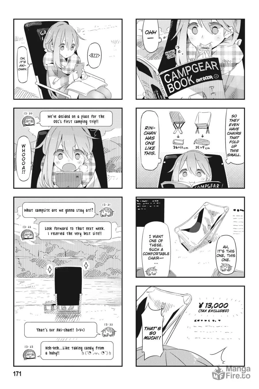 Read Laid-Back Camp chapter 6.5 image 4 on Lezhin