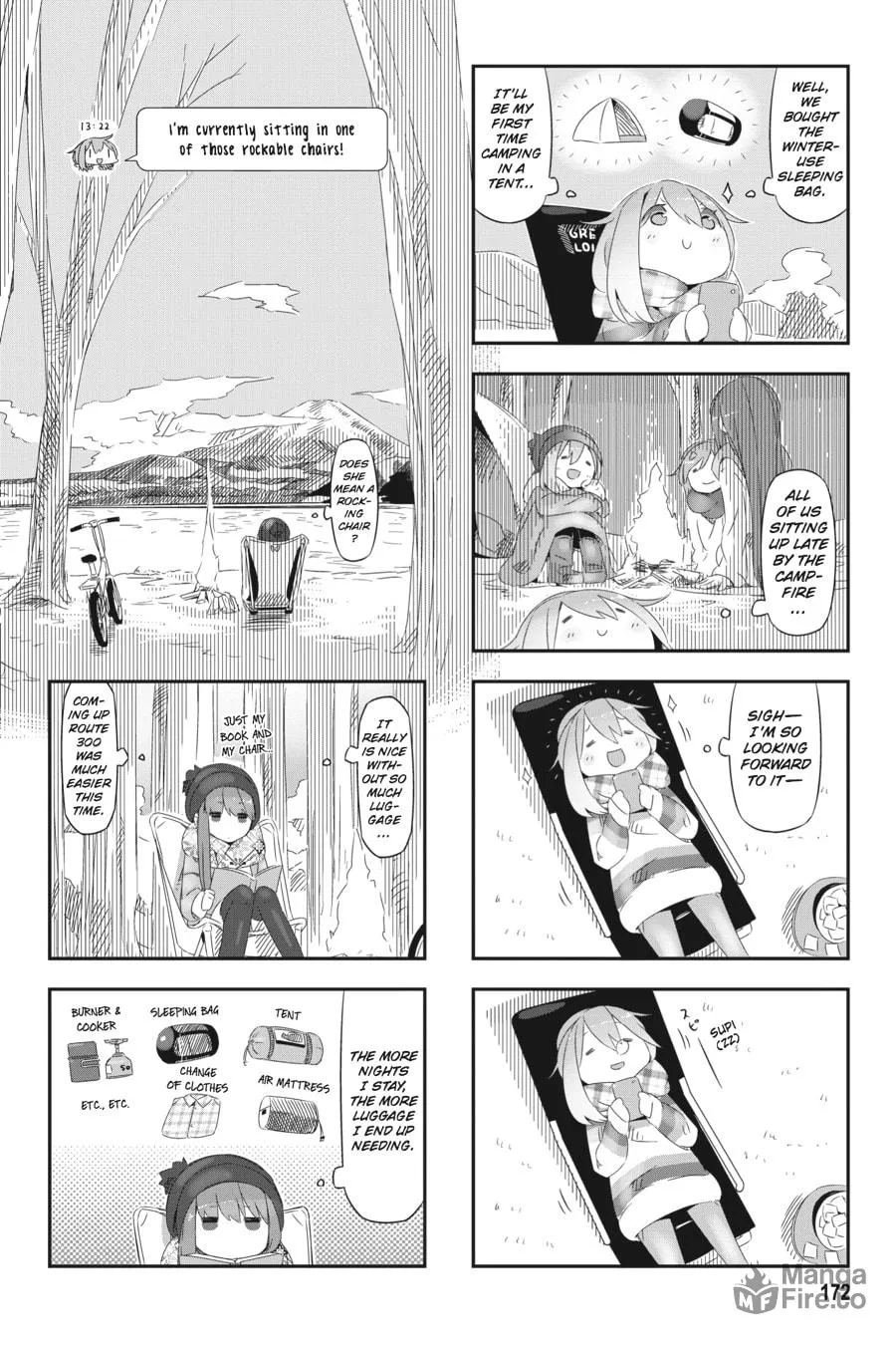 Read Laid-Back Camp chapter 6.5 image 5 on Lezhin