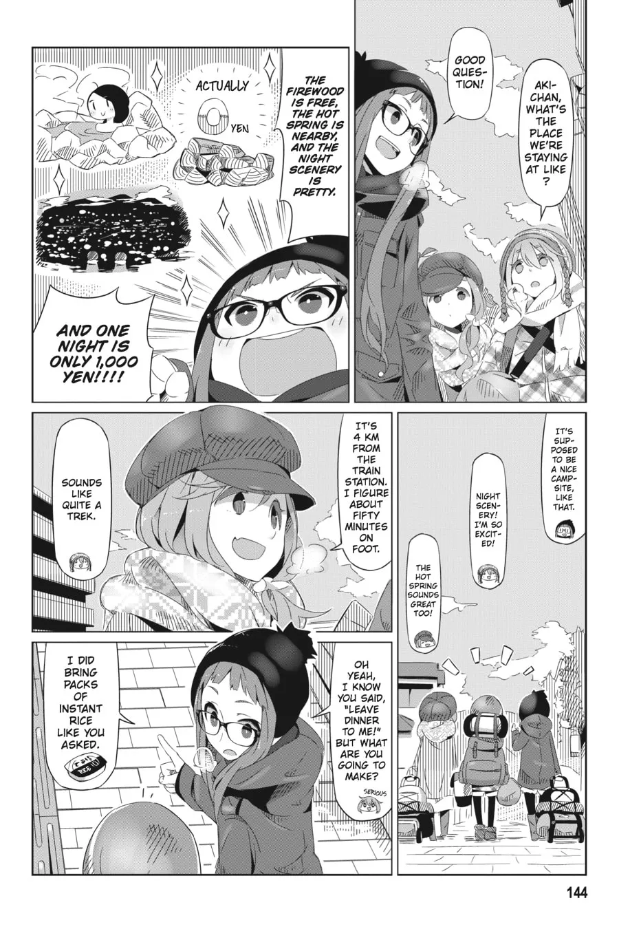 Read Laid-Back Camp chapter 6 image 3 on Lezhin