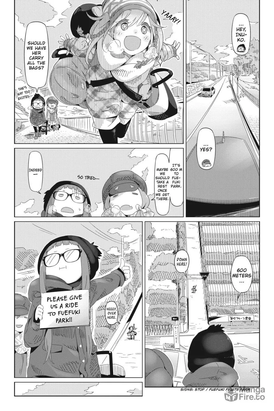 Read Laid-Back Camp chapter 6 image 8 on Lezhin